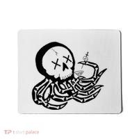 Punk Rock Skeleton Octopus Mousepad thumb 0