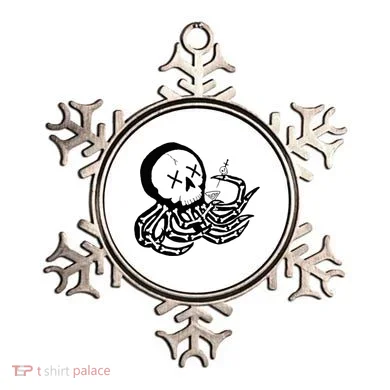 Punk Rock Skeleton Octopus Ornament