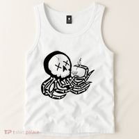 Punk Rock Skeleton Octopus Tank Top thumb 2