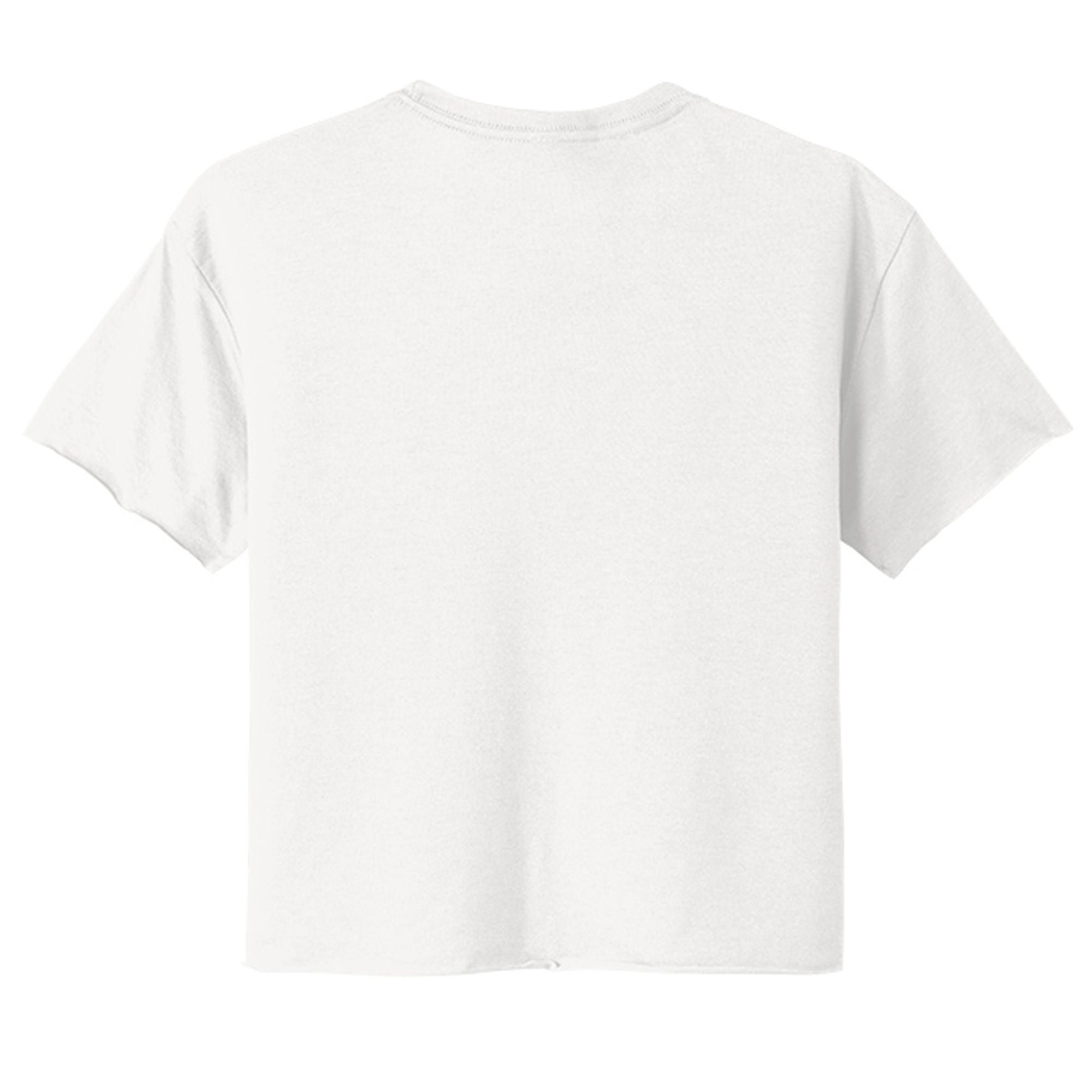 Punk Rock Skeleton Octopus Women's Crop Top Tee