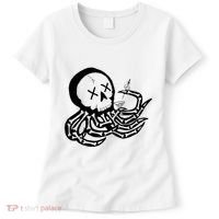 Punk Rock Skeleton Octopus Women's T-Shirt thumb 0