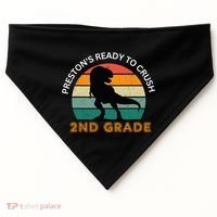 preston's ready to crush 2nd grade USA-Made Doggie Bandana thumb 0