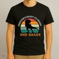 preston's ready to crush 2nd grade T-Shirt thumb 3