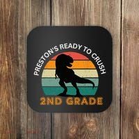 preston's ready to crush 2nd grade Coaster thumb 0