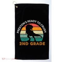 preston's ready to crush 2nd grade Golf Towel thumb 0