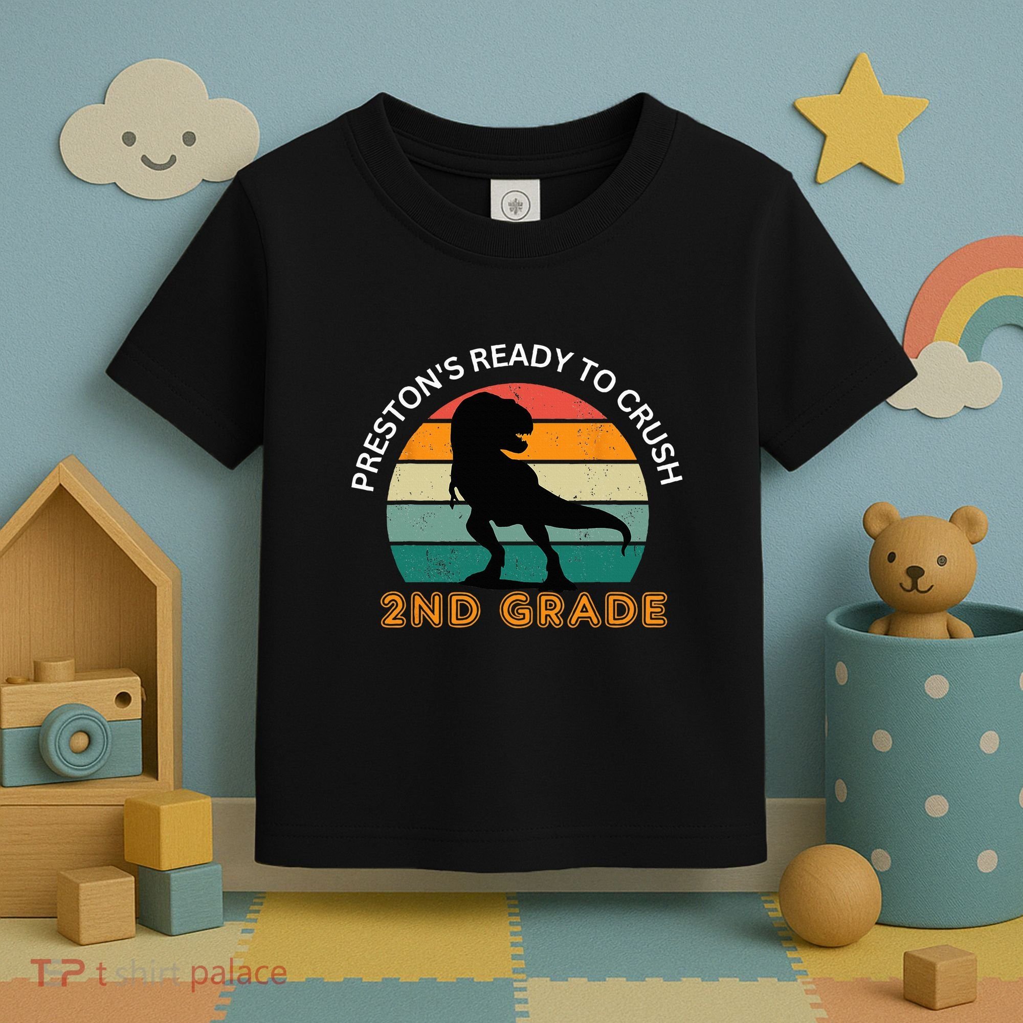 preston's ready to crush 2nd grade Toddler T-Shirt