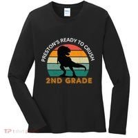 preston's ready to crush 2nd grade Women's Long Sleeve Shirt thumb 0