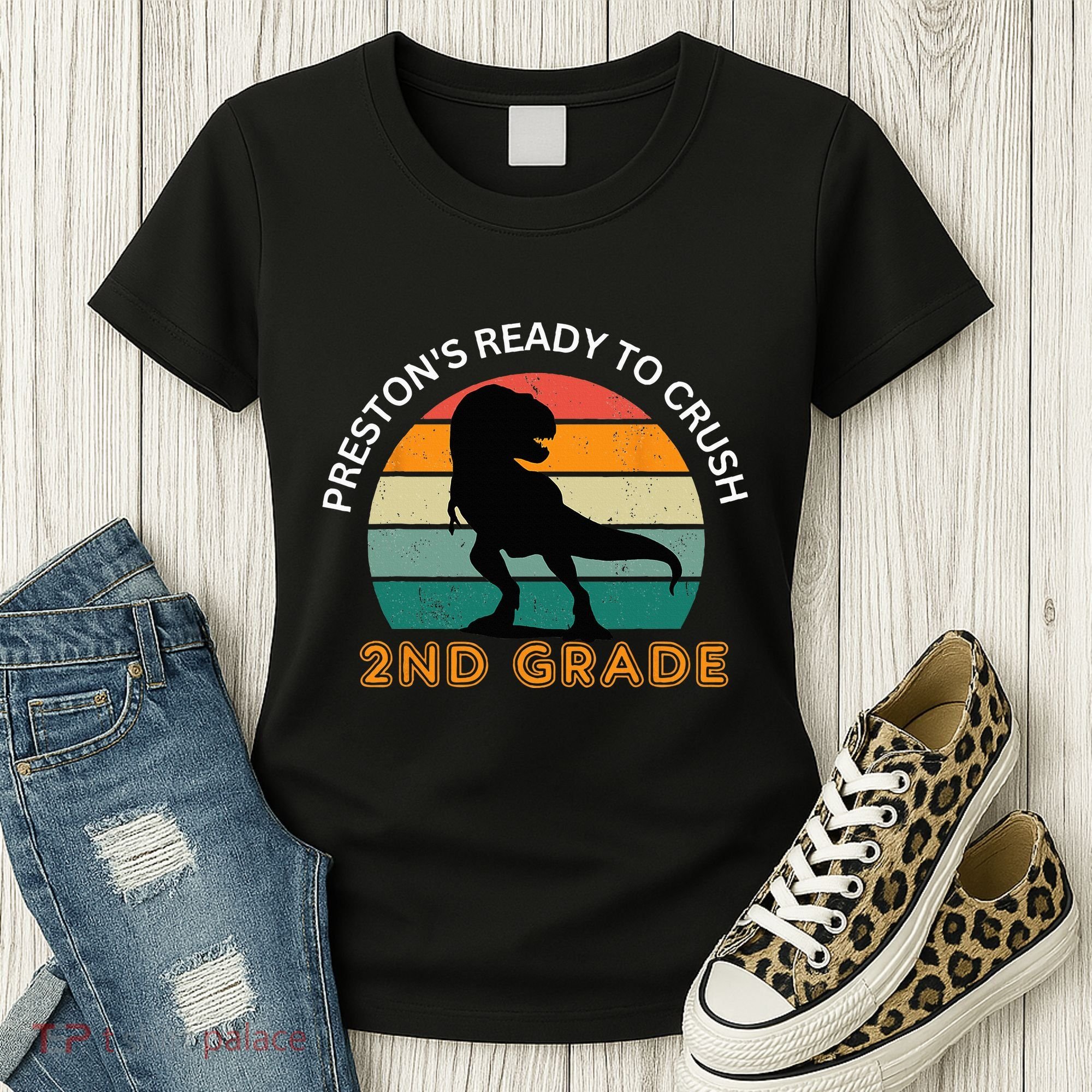 preston's ready to crush 2nd grade Women's T-Shirt