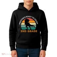 preston's ready to crush 2nd grade Kids Hoodie thumb 4