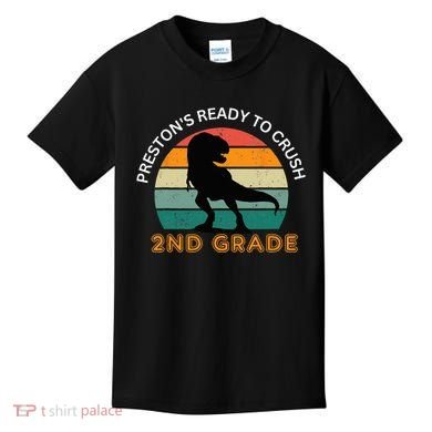 preston's ready to crush 2nd grade Kids T-Shirt