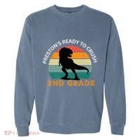 preston's ready to crush 2nd grade Garment-Dyed Sweatshirt thumb 0