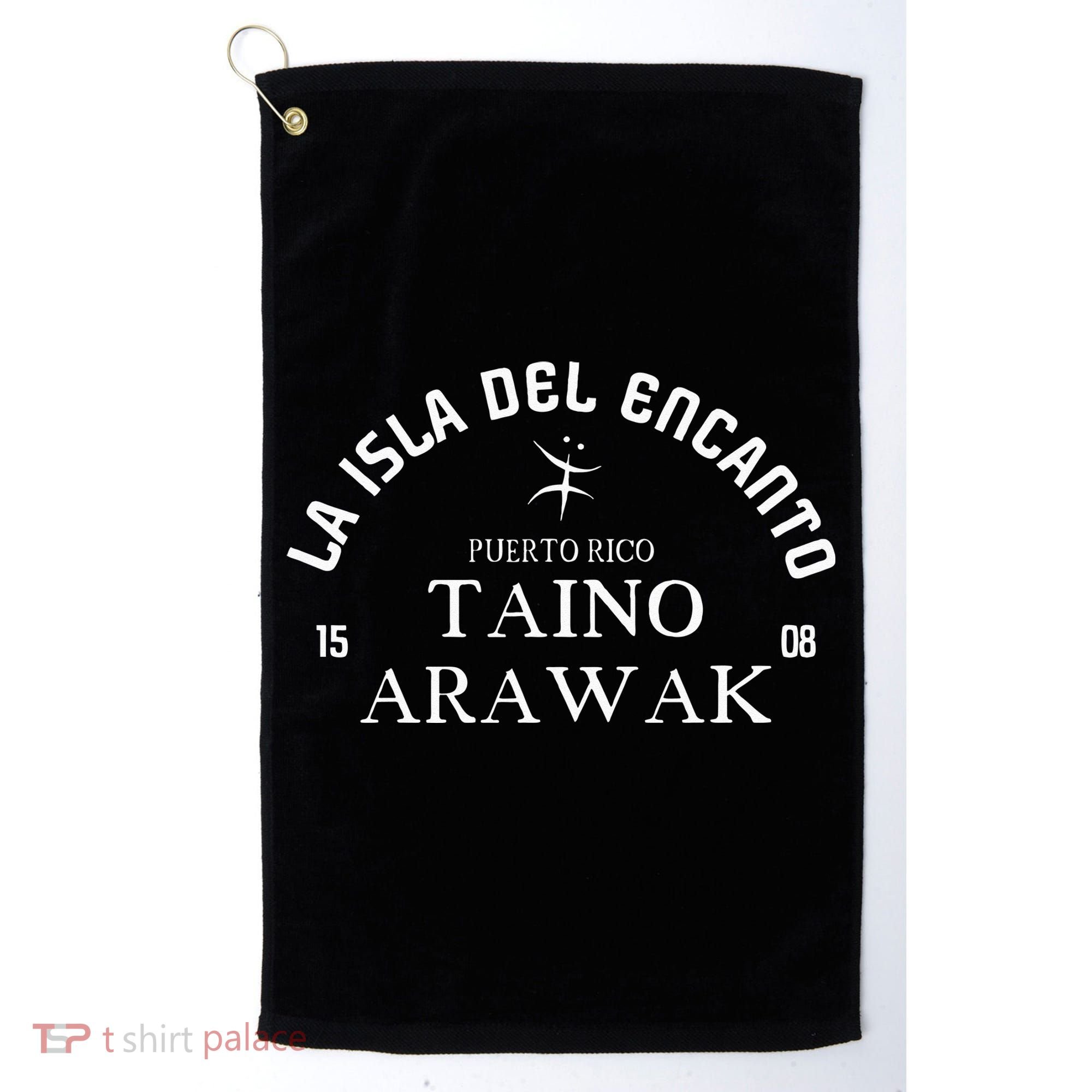 Puerto Rico Taino Arawak And Gift Golf Towel