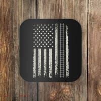 Patriotic Railroad Trains American Flag Trains Lovers Coaster thumb 0