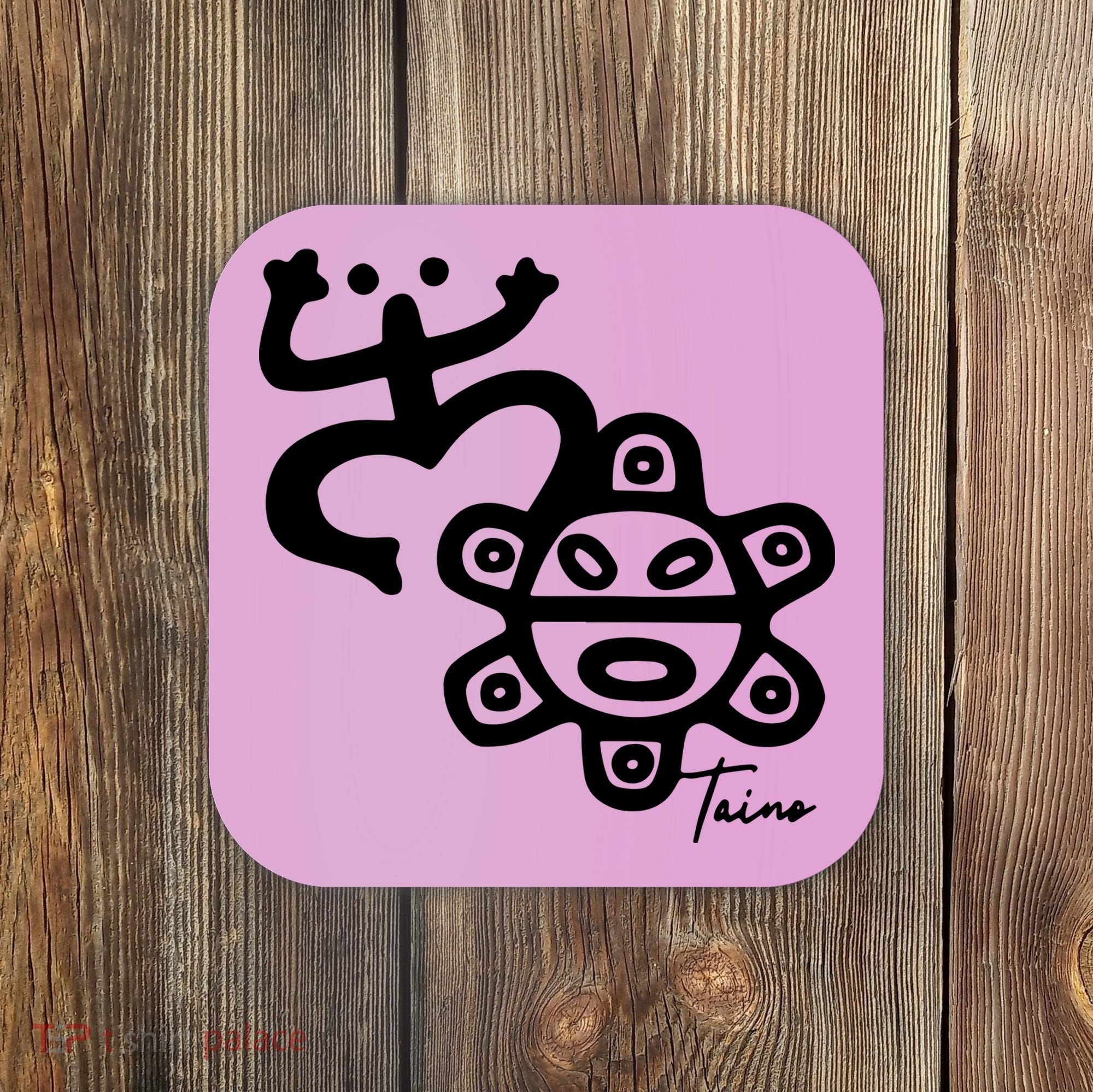 Puerto Rico Taino Coqui Frog Coaster
