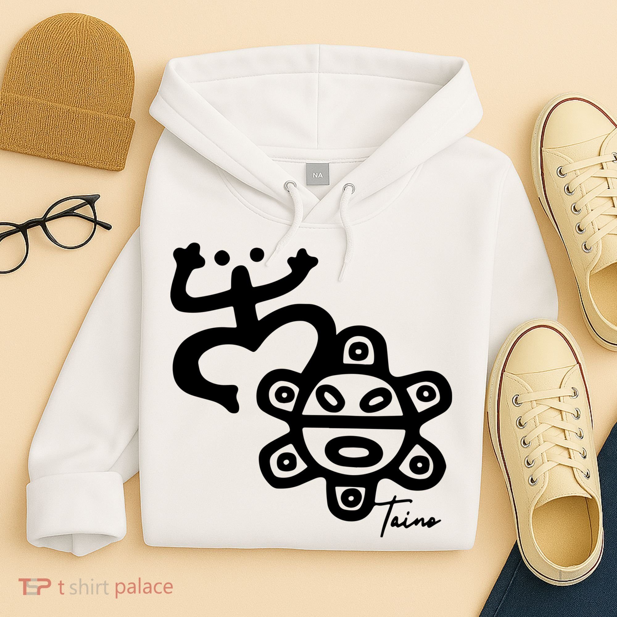 Puerto Rico Taino Coqui Frog Hoodie