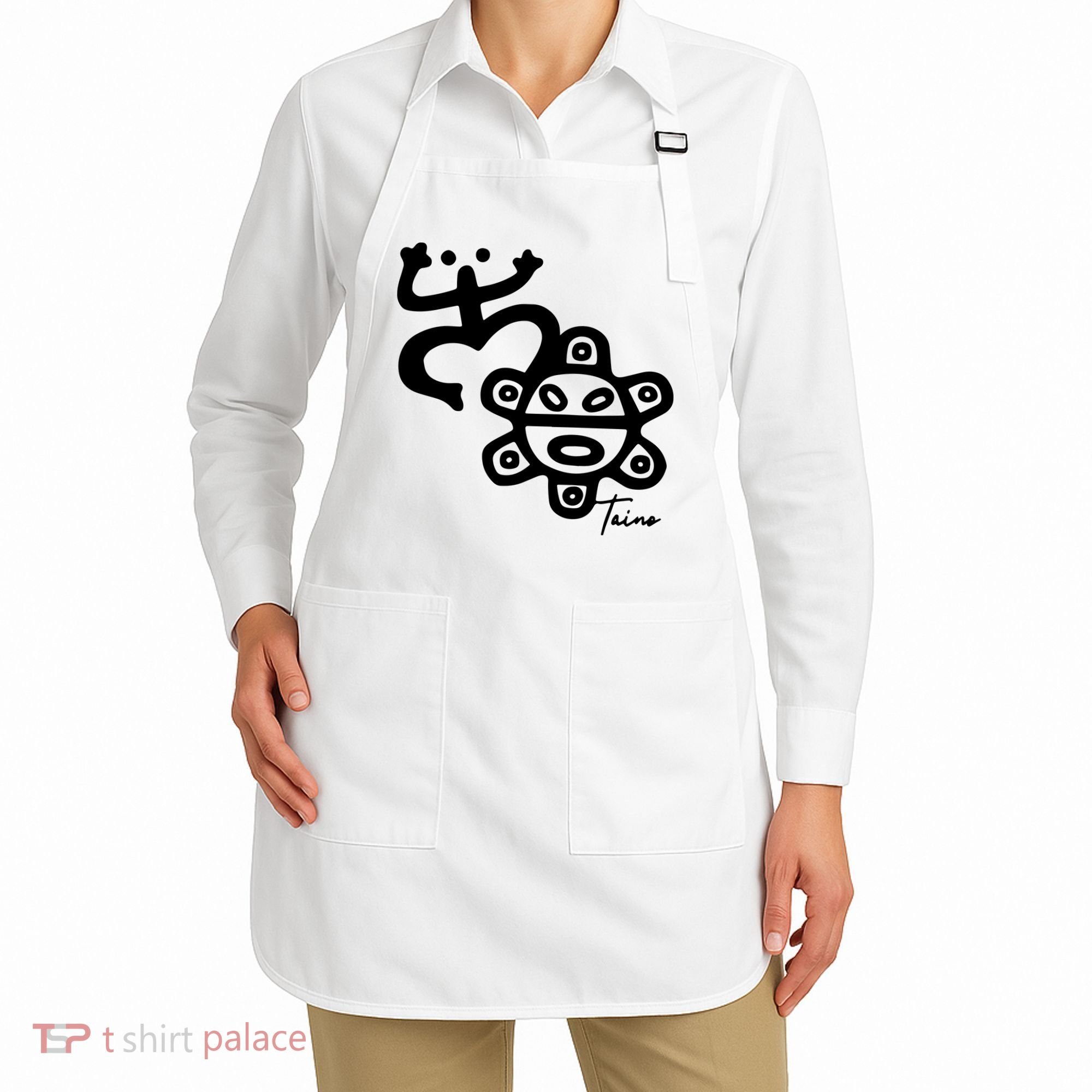 Puerto Rico Taino Coqui Frog Apron