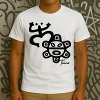Puerto Rico Taino Coqui Frog T-Shirt thumb 3