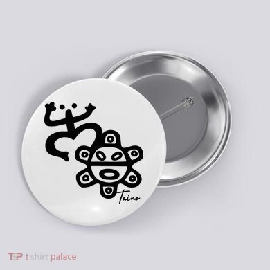 Puerto Rico Taino Coqui Frog Button