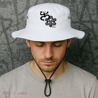 Puerto Rico Taino Coqui Frog Bucket Hat thumb 2