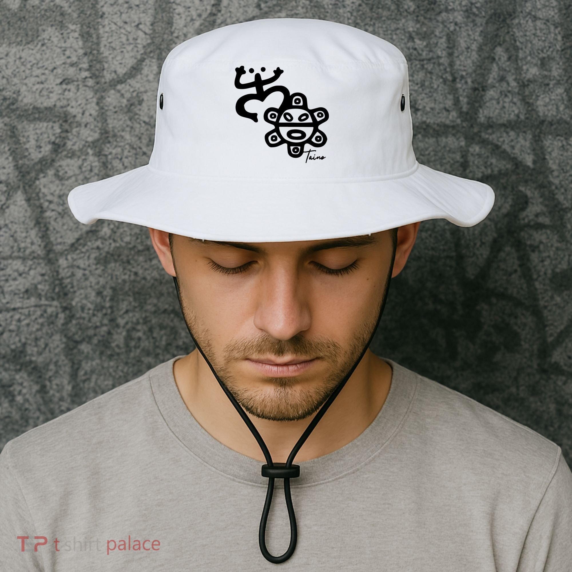 Puerto Rico Taino Coqui Frog Bucket Hat
