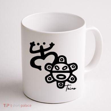 Puerto Rico Taino Coqui Frog Coffee Mug back