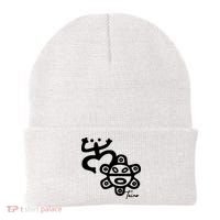 Puerto Rico Taino Coqui Frog Beanie thumb 0