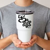 Puerto Rico Taino Coqui Frog Tumbler thumb 2
