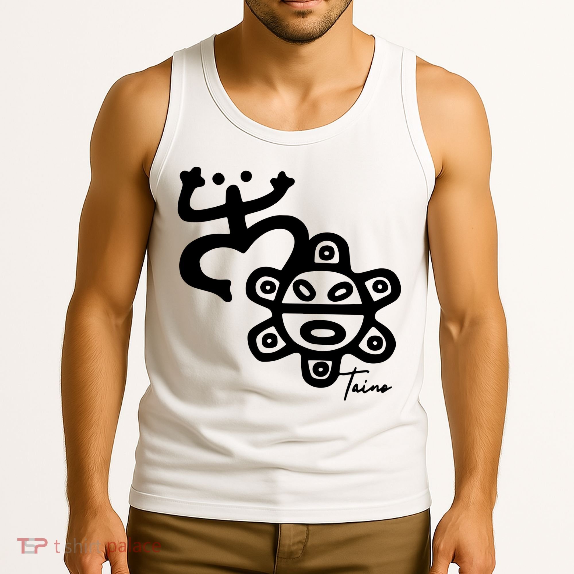 Puerto Rico Taino Coqui Frog Tank Top