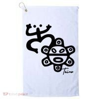 Puerto Rico Taino Coqui Frog Golf Towel thumb 0