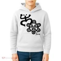 Puerto Rico Taino Coqui Frog Kids Hoodie thumb 4