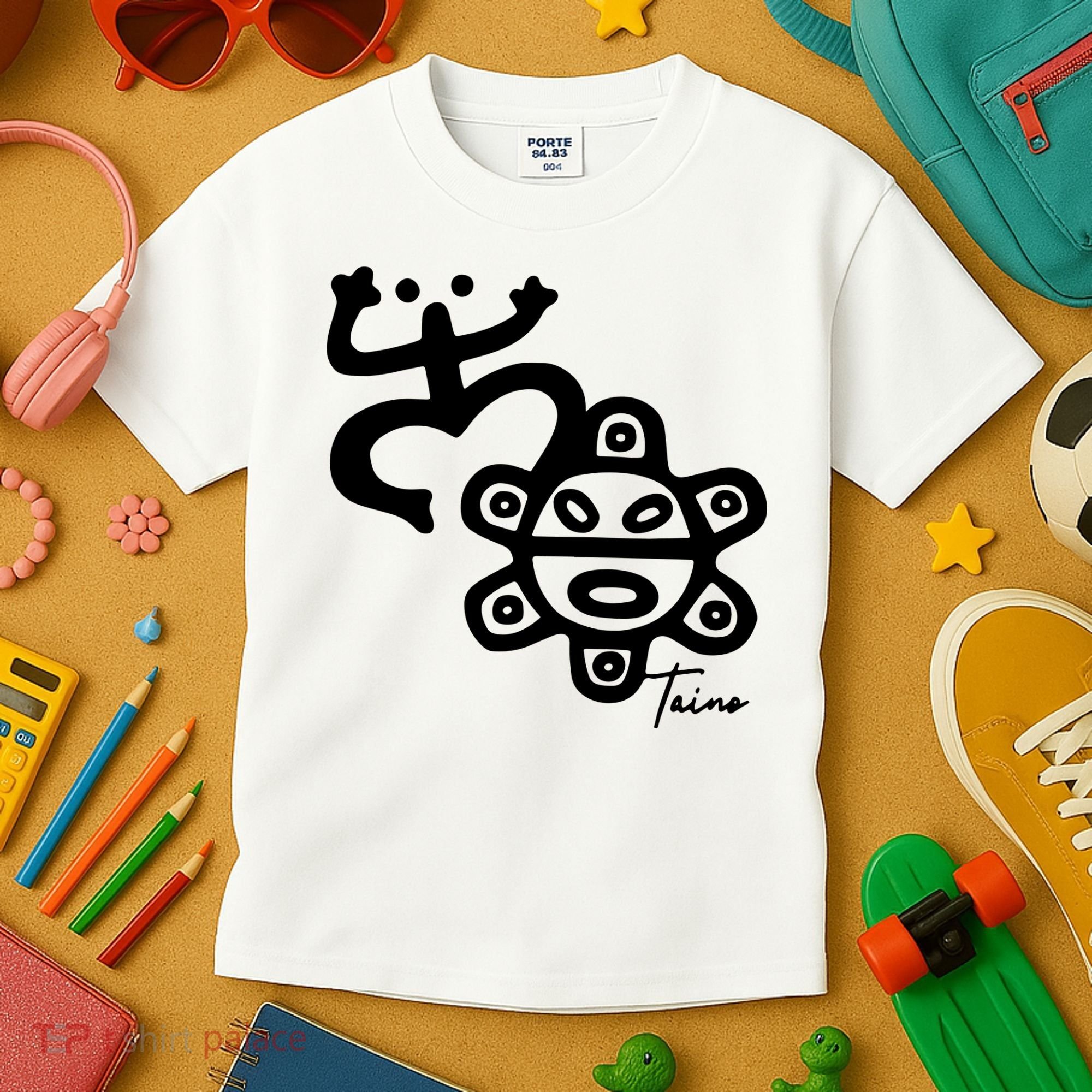 Puerto Rico Taino Coqui Frog Kids T-Shirt