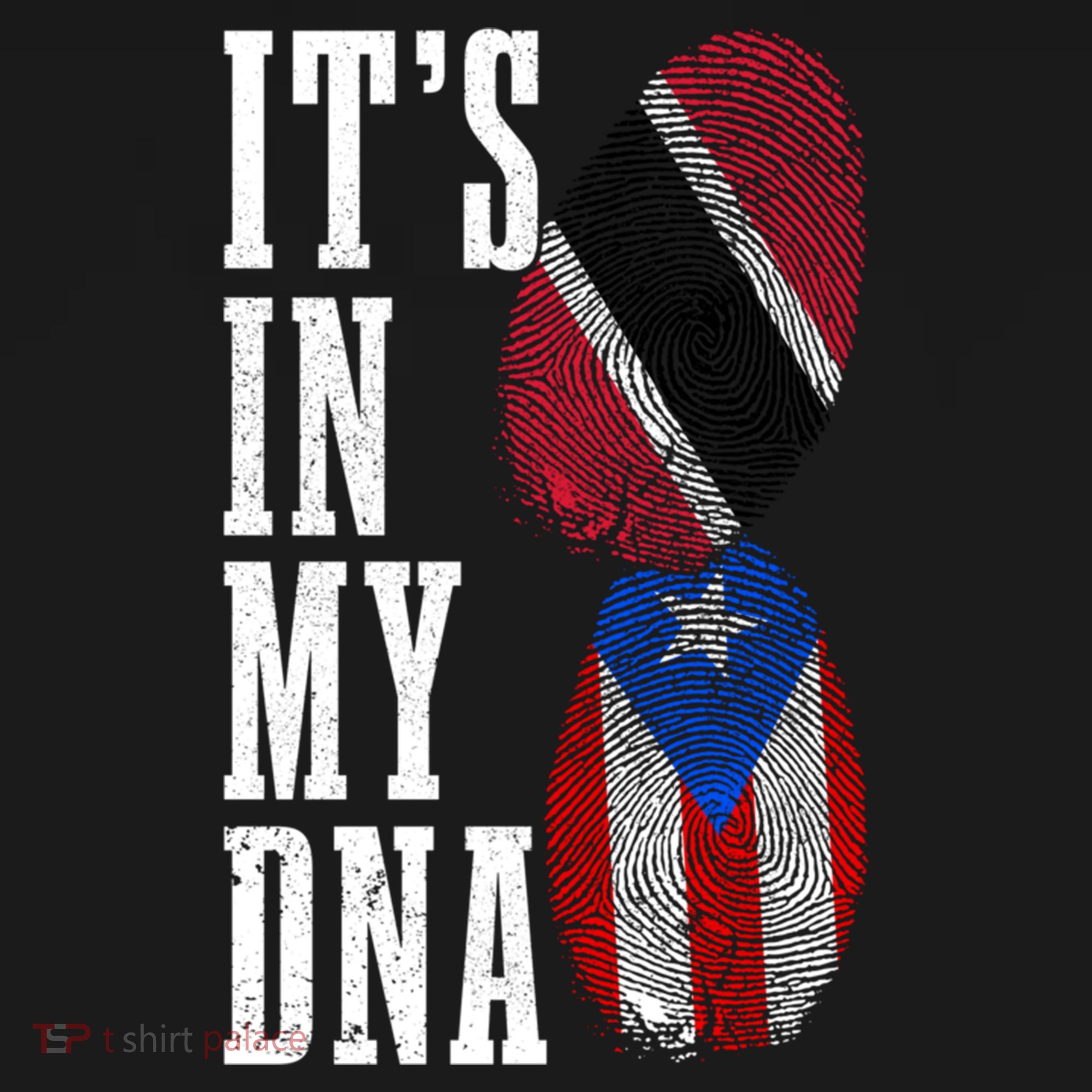 Puerto Rico Trinidad Tobago Its In My Dna Pride Puerto Rican Cool Gift Women's Hoodie