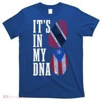Puerto Rico Trinidad Tobago Its In My Dna Pride Puerto Rican Cool Gift T-Shirt thumb 0