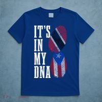 Puerto Rico Trinidad Tobago Its In My Dna Pride Puerto Rican Cool Gift T-Shirt thumb 5