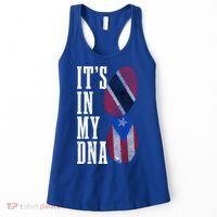 Puerto Rico Trinidad Tobago Its In My Dna Pride Puerto Rican Cool Gift Women's Tank Top thumb 0
