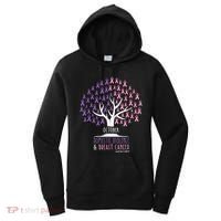 Pink Ribbon TreeBreast Cancer & Domestic Violence Awareness Women's Hoodie thumb 0
