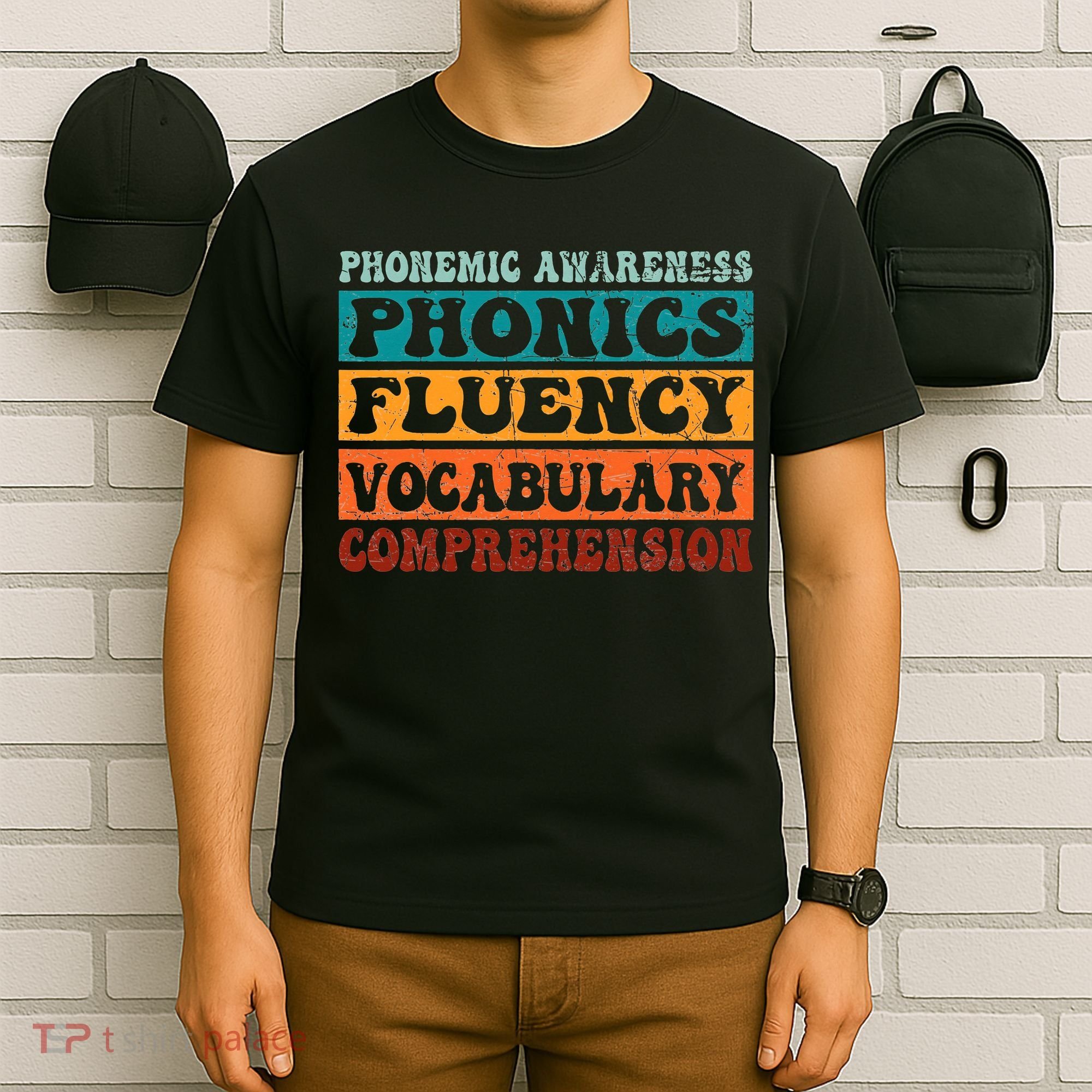 Phonemic Reading Teacher Science of Reading Phonics T-Shirt