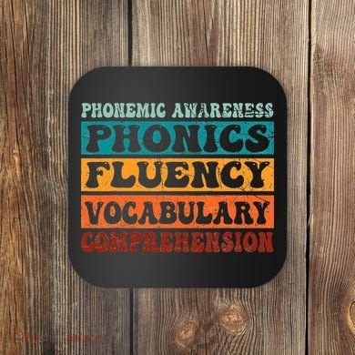 Phonemic Reading Teacher Science of Reading Phonics Coaster