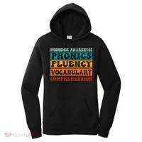 Phonemic Reading Teacher Science of Reading Phonics Women's Hoodie thumb 0