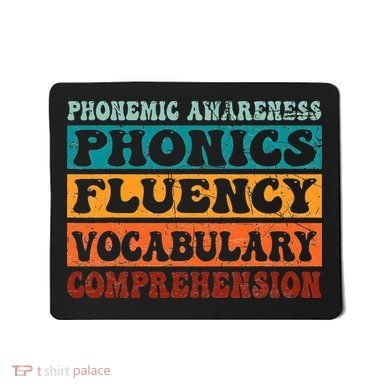 Phonemic Reading Teacher Science of Reading Phonics Mousepad