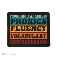 Phonemic Reading Teacher Science of Reading Phonics Mousepad thumb 0