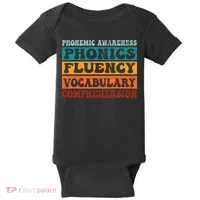 Phonemic Reading Teacher Science of Reading Phonics Baby Bodysuit thumb 0