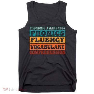 Phonemic Reading Teacher Science of Reading Phonics Tank Top