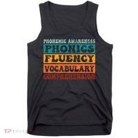 Phonemic Reading Teacher Science of Reading Phonics Tank Top thumb 0