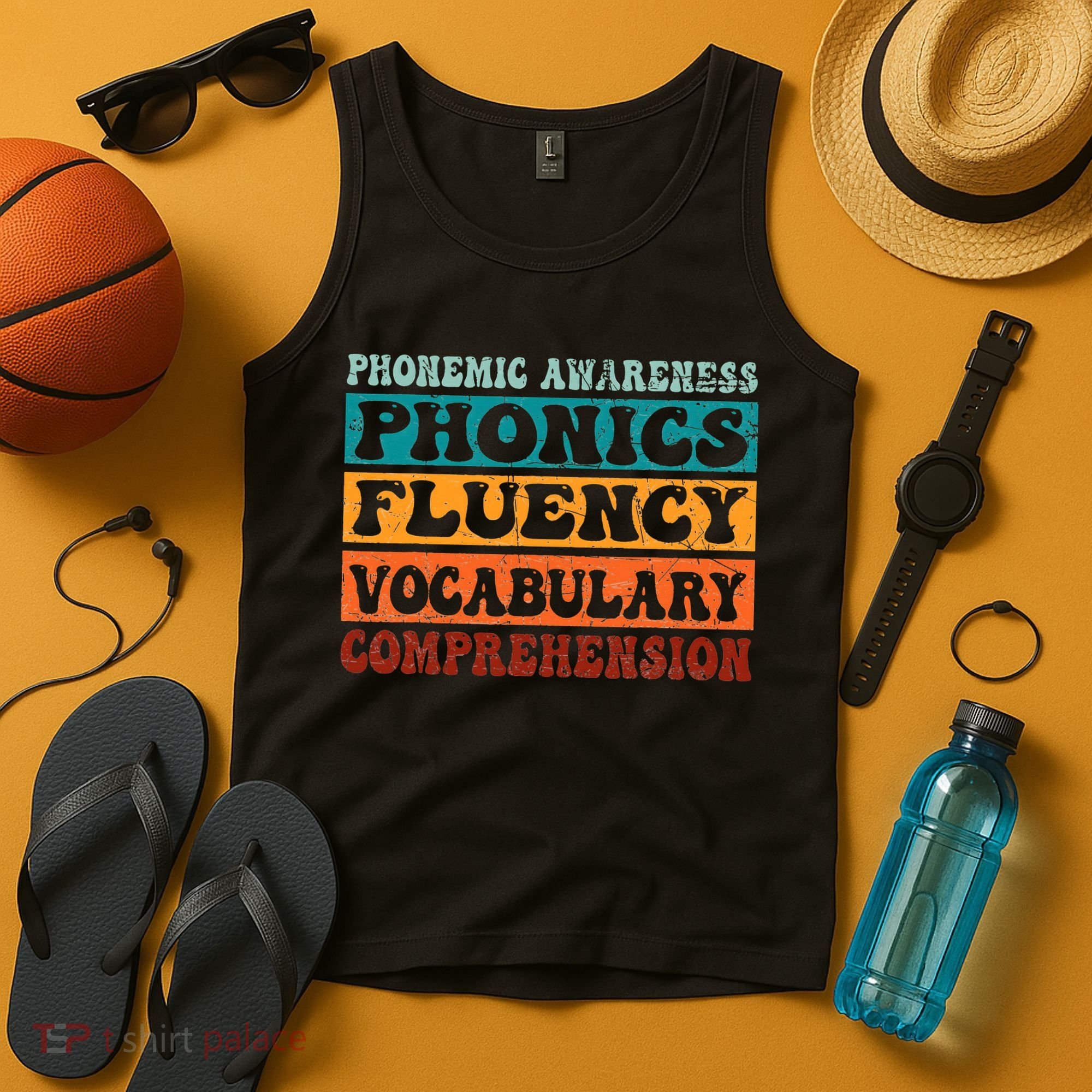 Phonemic Reading Teacher Science of Reading Phonics Tank Top
