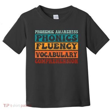Phonemic Reading Teacher Science of Reading Phonics Toddler T-Shirt