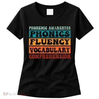 Phonemic Reading Teacher Science of Reading Phonics Women's T-Shirt