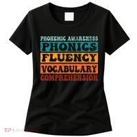 Phonemic Reading Teacher Science of Reading Phonics Women's T-Shirt thumb 0