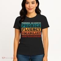 Phonemic Reading Teacher Science of Reading Phonics Women's T-Shirt thumb 4