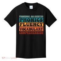 Phonemic Reading Teacher Science of Reading Phonics Kids T-Shirt thumb 0
